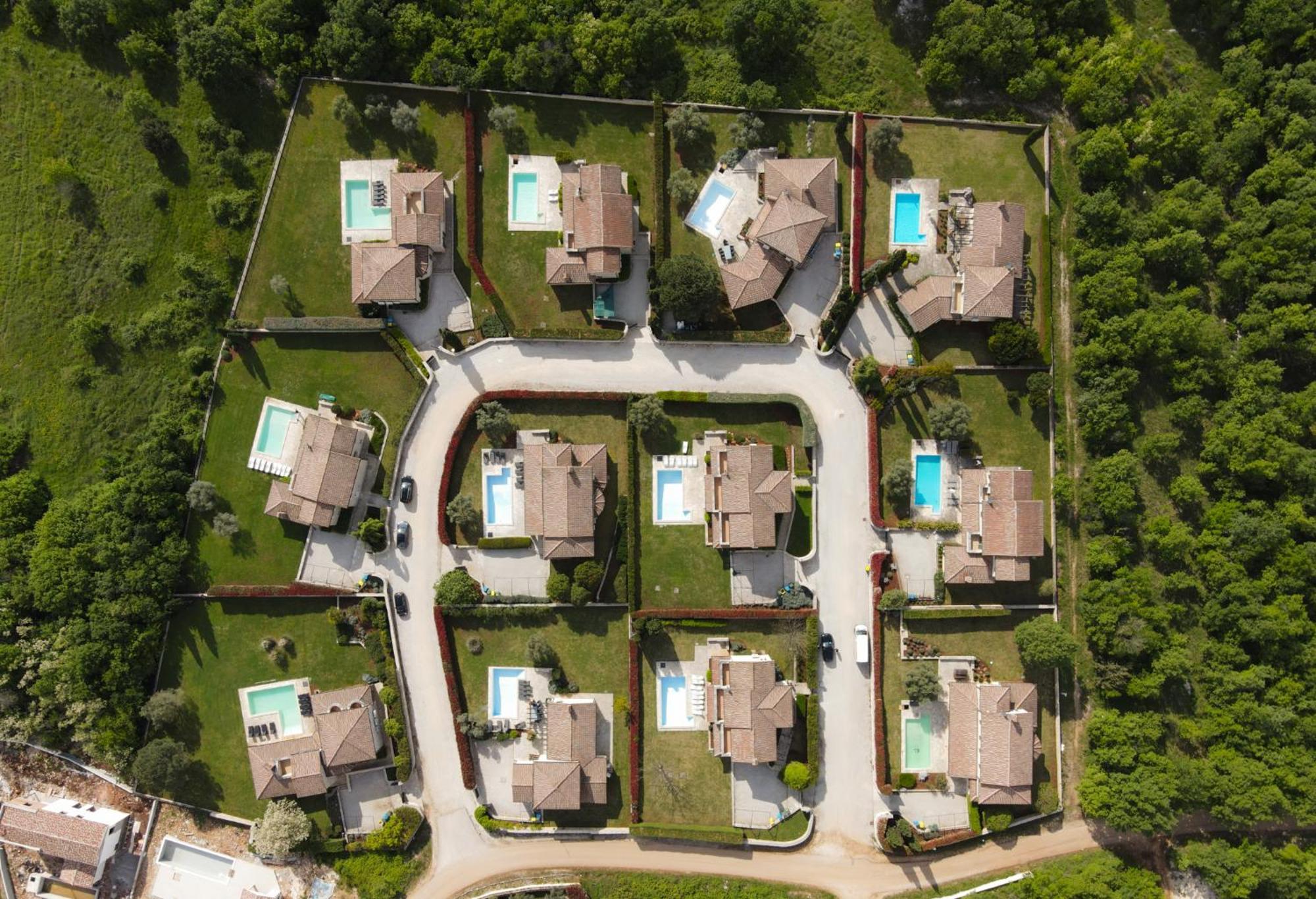 Theblueview Villas Near Porec Sveti Lovrec Pazenaticki Exterior photo